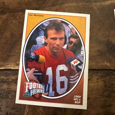 1991 Upper Deck Football Heroes Joe Montana
