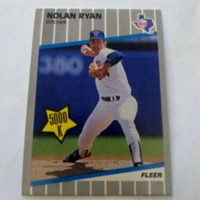 1989 Fleer Update #67 Nolan Ryan
