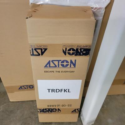 NIB Aston Tempered Glass Shower Door and Hardware (G-DW)