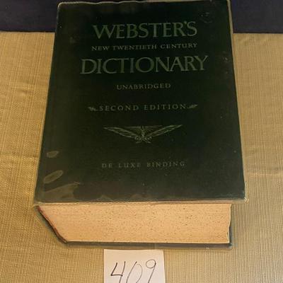 Websterâ€™s New Twentieth Century Dictionary
