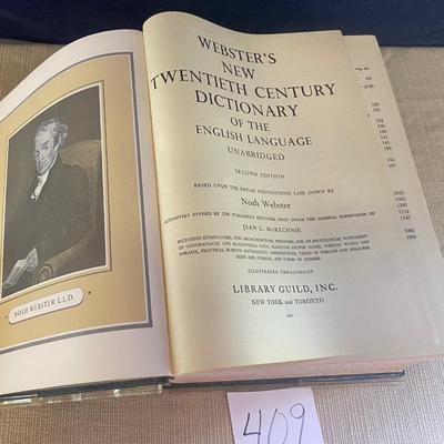 Websterâ€™s New Twentieth Century Dictionary