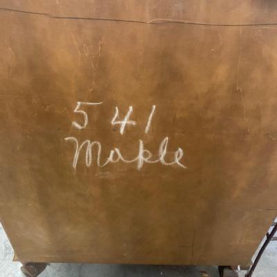 Nice Vintage Maple Secretary Desk