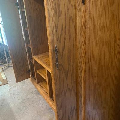 Entertainment Center on Casters