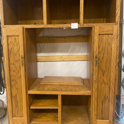 Entertainment Center on Casters