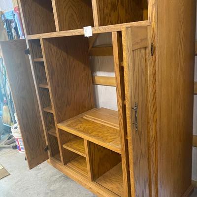 Entertainment Center on Casters