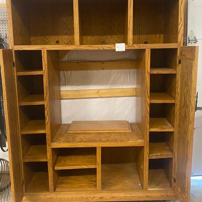 Entertainment Center on Casters