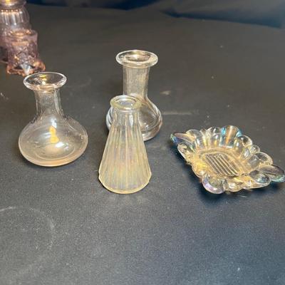 Cranberry Ruby Red Lidded Dish & More Glassware (DR-RG)