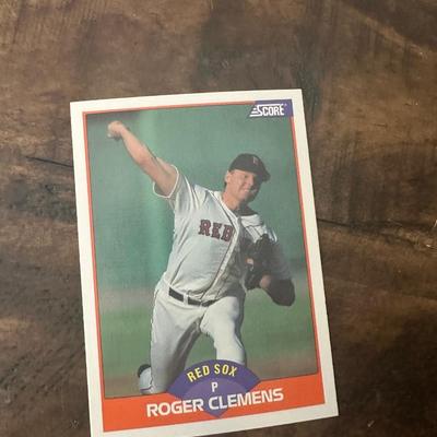 1989 Score baseball