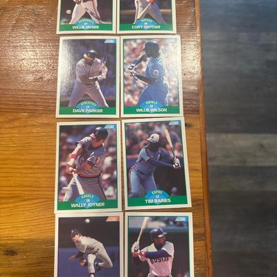 1989 Score baseball
