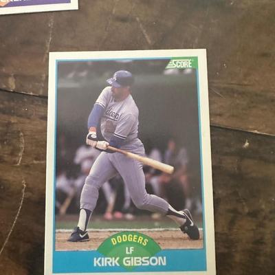 1989 Score baseball