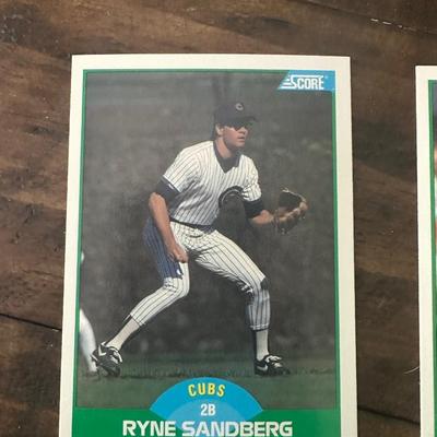 1989 Score baseball