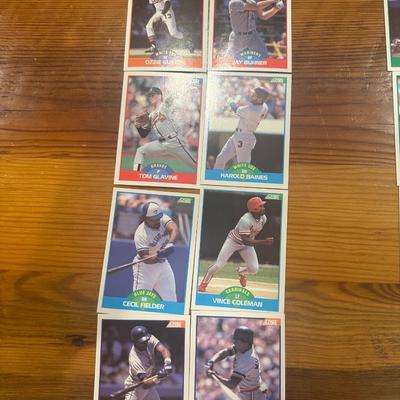 1989 Score baseball