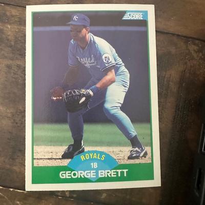1989 Score baseball