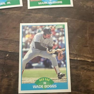 1989 Score baseball