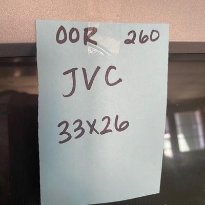 JVC TV 33x26