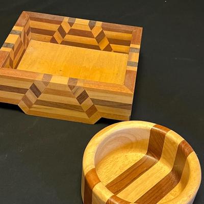 Handcrafted Hardwood Bowls By Wes Wildin & More (DR-RG)