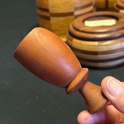 Handcrafted Hardwood Bowls By Wes Wildin & More (DR-RG)