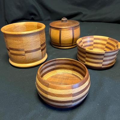 Handcrafted Hardwood Bowls By Wes Wildin & More (DR-RG)