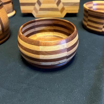 Handcrafted Hardwood Bowls By Wes Wildin & More (DR-RG)