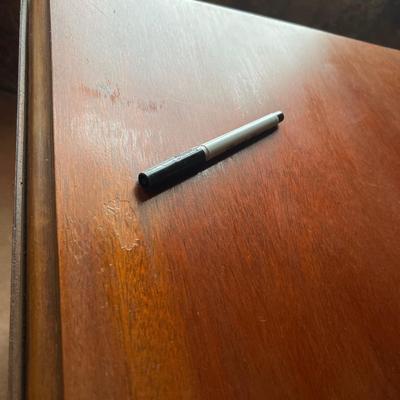 Wooden Rolling/Drop Leaf Tea Cart  (DR-RG)