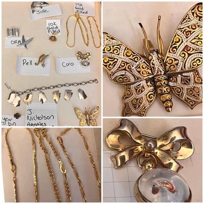Lot Designer & Gold Filled Vintage Jewelry