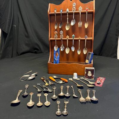 Bakelite Baby Spoons & Collector Spoons Plus More (DR-RG)