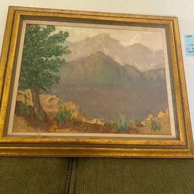 Signed Oil Painting 22x18