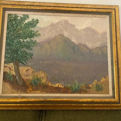 Signed Oil Painting 22x18