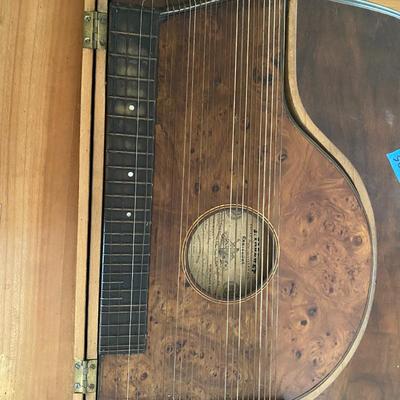Vintage Zither by J. Padewet