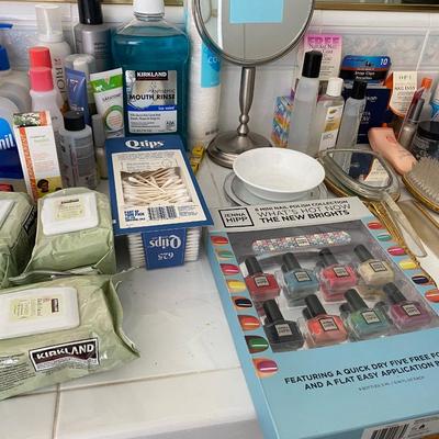 Bathroom Items, Toiletries And Cleaning Supplies