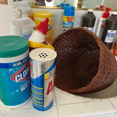 Bathroom Items, Toiletries And Cleaning Supplies