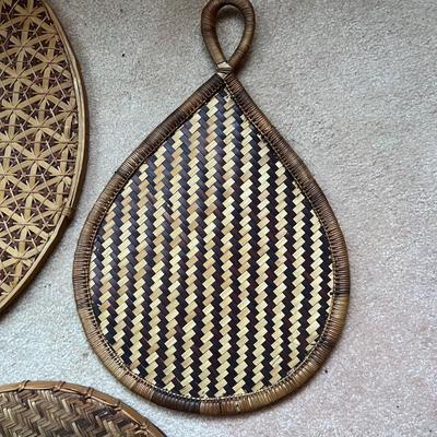 Variety of Woven Baskets & Trays (M-RG)