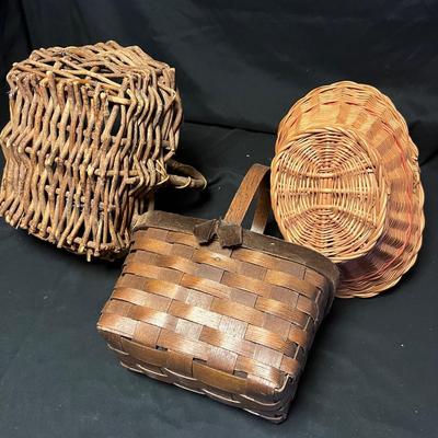 Variety of Woven Baskets & Trays (M-RG)