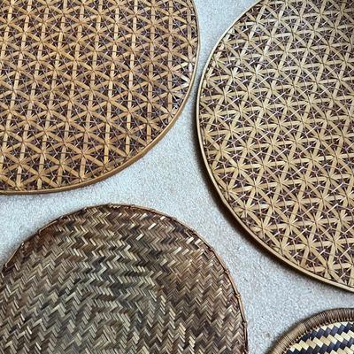 Variety of Woven Baskets & Trays (M-RG)