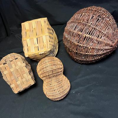Variety of Woven Baskets & Trays (M-RG)