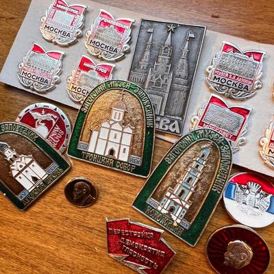 Vintage Russian Art Collectibles Lot