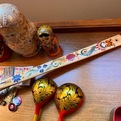 Vintage Russian Art Collectibles Lot