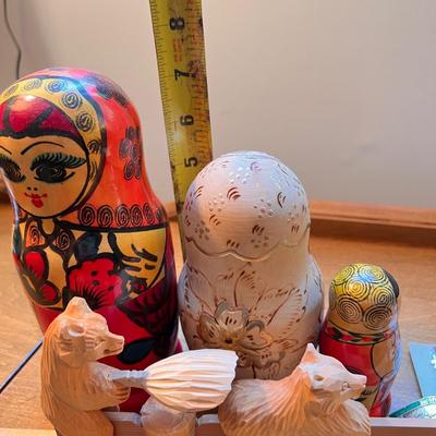 Vintage Russian Art Collectibles Lot
