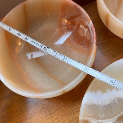 Gorgeous Authentic Egyptian Alabaster Plates Bowls