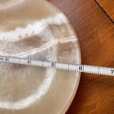Gorgeous Authentic Egyptian Alabaster Plates Bowls