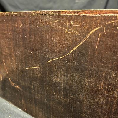 Two Vintage Wooden Organizer Boxes (DR-RG)