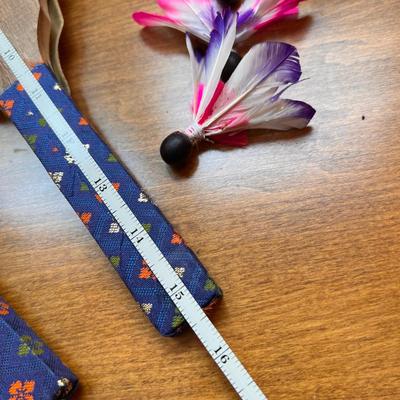 Vintage Japanese Hogoita Set, Japanese Fan, Origami Paper