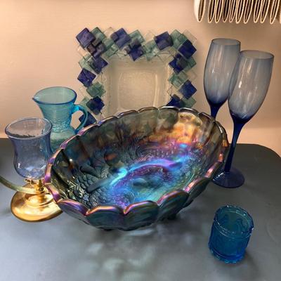 Lot Vintage Glass Incl. Carnival
