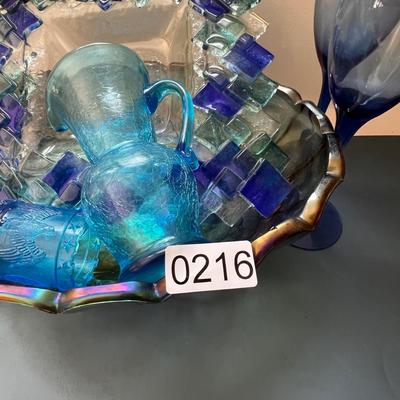 Lot Vintage Glass Incl. Carnival