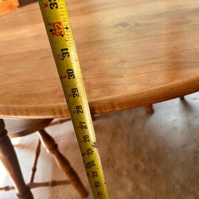 Solid Wood Vintage Kitchen Table, Chairs, Leaf