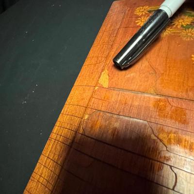 Lacquerware Tray, Lefton Dish & More Floral Items (DR-RG)