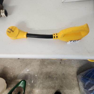 Camco Camper RV Dog Bone PowerGrip and  Water Pressure Regulator
