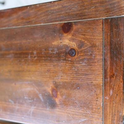 Floral Cabinet Side Table