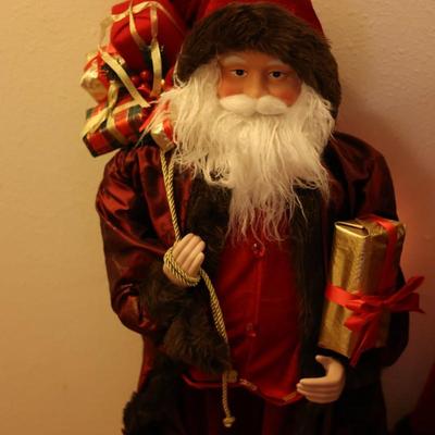 36" Decorative Santas (2)