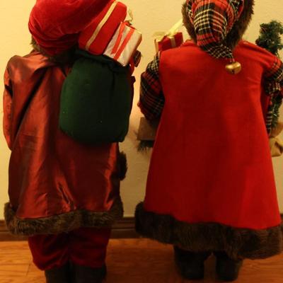36" Decorative Santas (2)